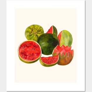 twinkling watermelon Posters and Art